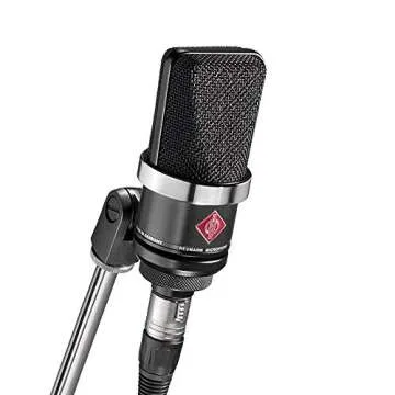Neumann TLM 102 Black Microphone Bundle with 20-foot XLR Cable & Pop Filter (3 Items)
