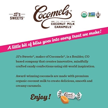 Cocomels Dairy-Free Sea Salt Coconut Milk Caramels 3 Pack