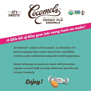 Cocomels Dairy-Free Sea Salt Coconut Milk Caramels 3 Pack