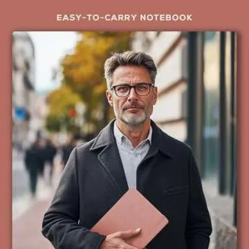 BEECHMORE BOOKS Lined Journal - Elegant Vegan Leather Notebook