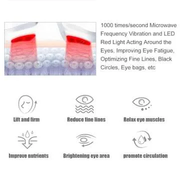Under Eyes Red Light Therapy Massager Glasses for All