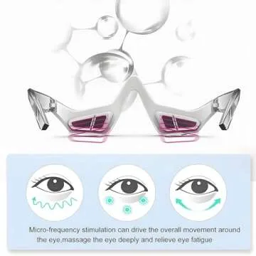 Under Eyes Red Light Therapy Massager Glasses for All