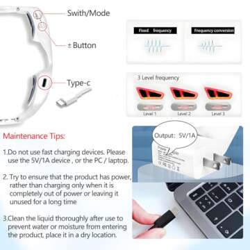 Under Eyes Red Light Therapy Massager Glasses for All