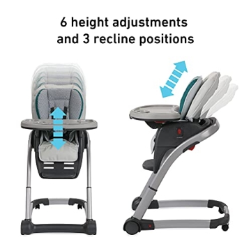 Graco Blossom 6 in 1 High Chair – Versatile Seating Solution