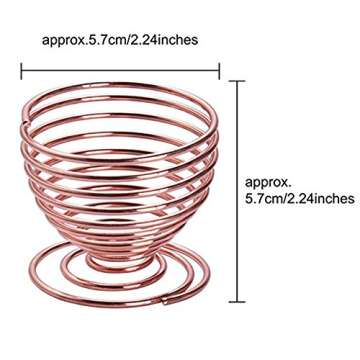 LanMa Beauty Sponge Blender Holder, Makeup Sponge Drying Stand Storage Egg Powder Puff Display Stand - 1 Pack Rose Gold