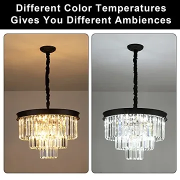 Elegant AXILIXI Black Crystal Chandelier for Luxurious Spaces