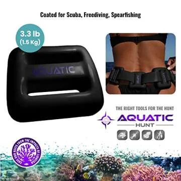 AQUATIC - Dive Weights - Versatile, Durable & Comfortable for Diving Adventures