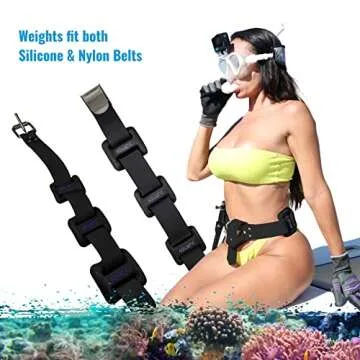 AQUATIC Dive Weights Available in Multiple Sizes for All Divers