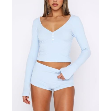 Stylish Y2K 2 Piece Women’s Outfit Set - Trendy Fashion