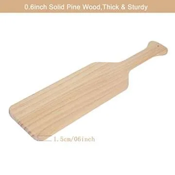 VENESUN Greek Sorority Paddle - Unfinished Pine Wood