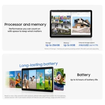 Samsung Galaxy Tab S10 Lite - 10.9" Display & S Pen Features