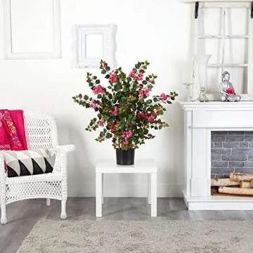 Nearly Natural Bougainvillea Artificial Tree