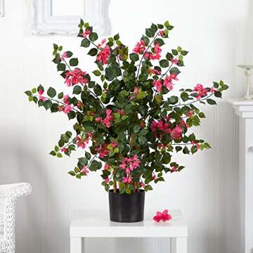Nearly Natural Bougainvillea Artificial Tree