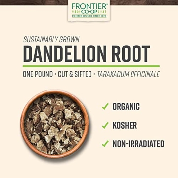 Organic Dandelion Root for Health & Culinary Creativity