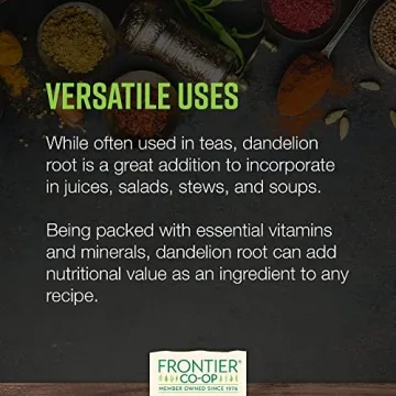 Organic Dandelion Root for Health & Culinary Creativity