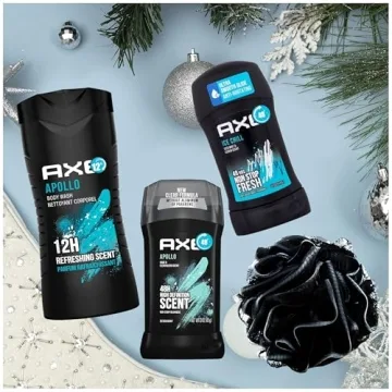 Christmas Gift Set for Men with Apollo Body Wash and Loofah