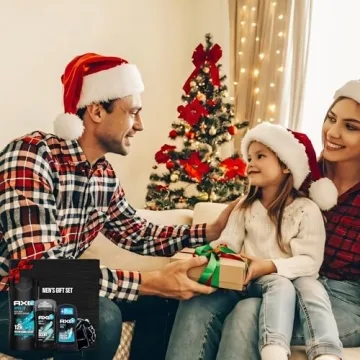 Christmas Gift Set for Men with Apollo Body Wash and Loofah