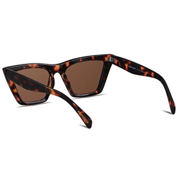 Stylish ANDWOOD Cat Eye Sunglasses – Polarized & Durable