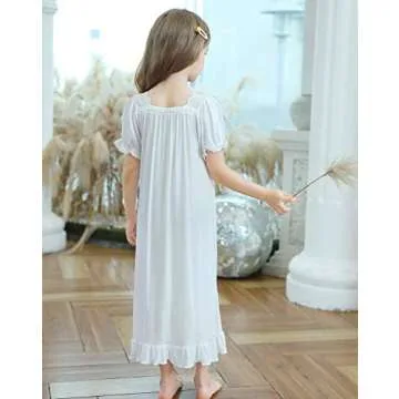 Buy CHUNG Soft Modal Nightgown for Little Girls
