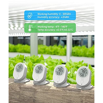 Govee Bluetooth Thermometer Hygrometer with App Alerts and Data Export