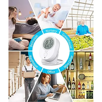 Govee Bluetooth Thermometer Hygrometer with App Alerts and Data Export