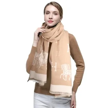 Luxurious EXTREE Pashmina Silky Shawl Wrap for Stylish Women