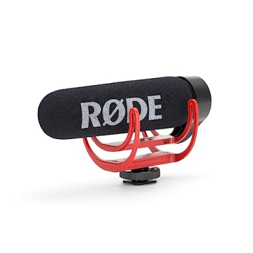 RØDE VideoMic GO Lightweight Shotgun Microphone for Filmmaking