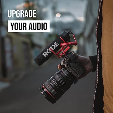 RØDE VideoMic GO Lightweight Shotgun Microphone for Filmmaking