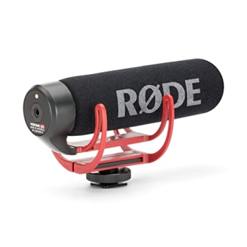 RØDE VideoMic GO Lightweight Shotgun Microphone for Filmmaking