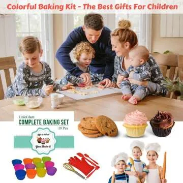 Complete Kids Baking Set - 19 Piece Cupcake Kit