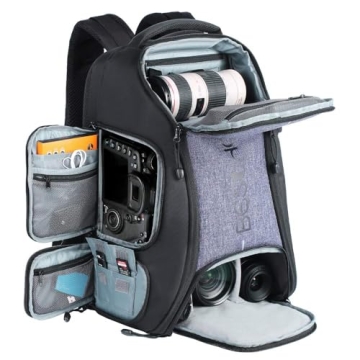 BESCHOI Waterproof Photography Backpack with Tripod Strap