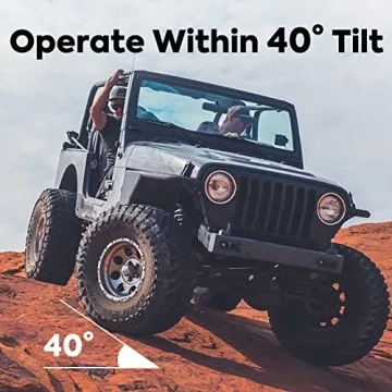 ICECO GO20 Dual Zone 12V Refrigerator, Portable Fridge Freezer with SECOP Compressor, DC 12/24V, AC 100-240V, 0℉ to 50℉, Electric Cooler for Truck, RV, SUV, Outdoor, Driving, 21 Quart, Gray