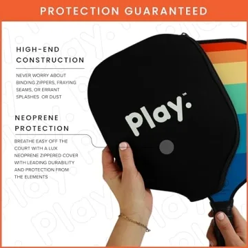 Play Paddles USAPA Approved Pickleball Paddle Ideal for All Skills