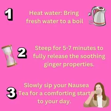 Secrets of Tea - Organic Pregnancy Relief Tea - 80 Servings