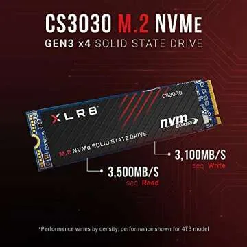 PNY XLR8 CS3030 2TB NVMe SSD for Superior Performance