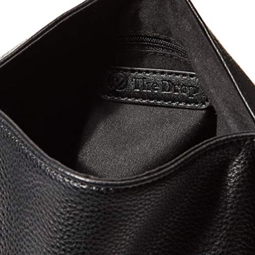 Stylish Black Avalon Small Tote Bag by The Drop