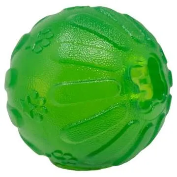 Starmark Treat Dispensing Chew Ball Tough Dog Toy, Medium/Large for Large Breeds