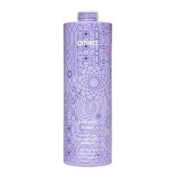 Amika Purple Shampoo for Blondes and Silver Hair | 1000ml