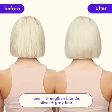 Amika Purple Shampoo for Blondes and Silver Hair | 1000ml