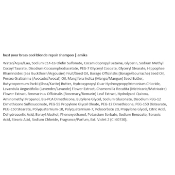 Amika Purple Shampoo for Blondes and Silver Hair | 1000ml