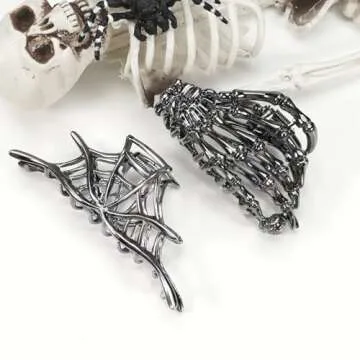 Stylish Halloween Hair Clips for Women – Fun & Durable