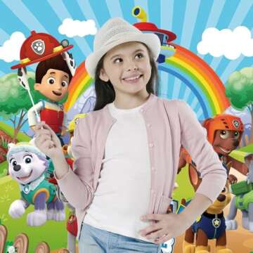 amscan Paw Patrol Photo Booth Props | Assorted Designs | 8 Pcs