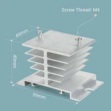 Inkbird PID Temperature Controller Kit, High Voltage 100ACV to 240ACV, Comes with SSR 40DA Solid State Relay, K Type Thermocouple, and White Heat Sink