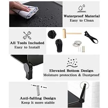 Homywish Cube Storage Organizer 6-Cube DIY Shelves