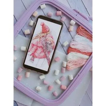 Nurge Lilac Embroidery Hoops Set - Durable & Versatile