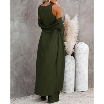 Fessceruna Womens Cozy 3 Piece Lounge Sets for Every Occasion