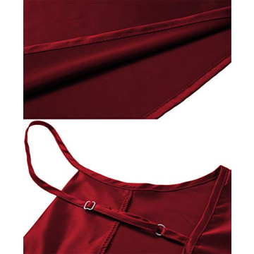 TOUTOUAI Women's Elegant Silk Satin Cami Tank Top