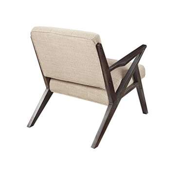 Ink+Ivy Rocket - Mid Century Modern Accent Chair - Comfortable All Foam Lounge Armchair Sturdy Solid Wood Frame Z Rocket Retro Style