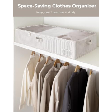 StorageWorks Underbed Storage Box with Clear Window