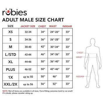 Rubies Wizard of Oz Scarecrow Costume for Themed Parties and Halloween, As Shown, One Size US